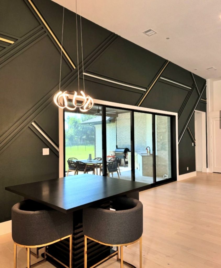 accent wall frisco texas, celeita premium construction